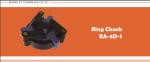 Black Precision Rotary / Rotation Axis With Bracelet Chuck Angle Adjustable