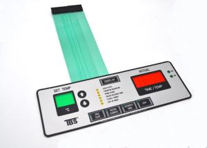 Non Tactile Flat Metal Dome Membrane Switch Company With Transparency Display Window