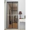 Buy cheap Black magnetic mesh screen door Curtain Easy Fixed DIY mosquito mesh door from wholesalers