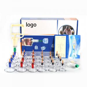 Wholesale 6/12/24PCS Plastic Massage Hijama Cupping Set To Relieve Rheumatism from china suppliers