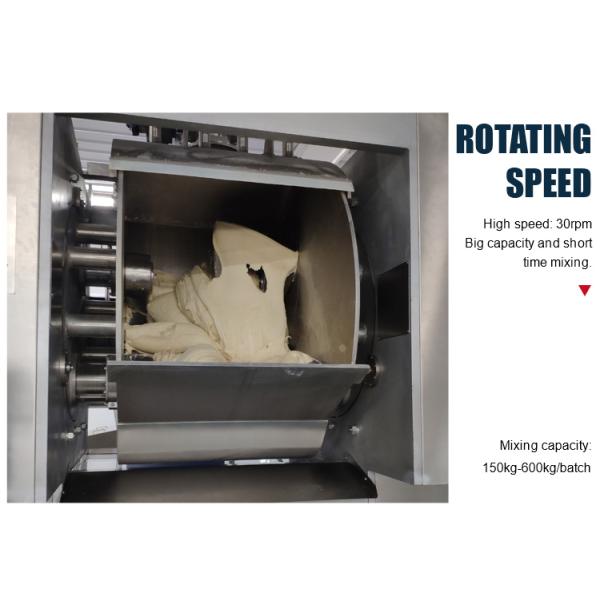 15Kw 30Rpm Professional Electric Stand Food Heavy Dough Mixer Machine Spiral Commercial Industrial Dough Horizontal Mixer