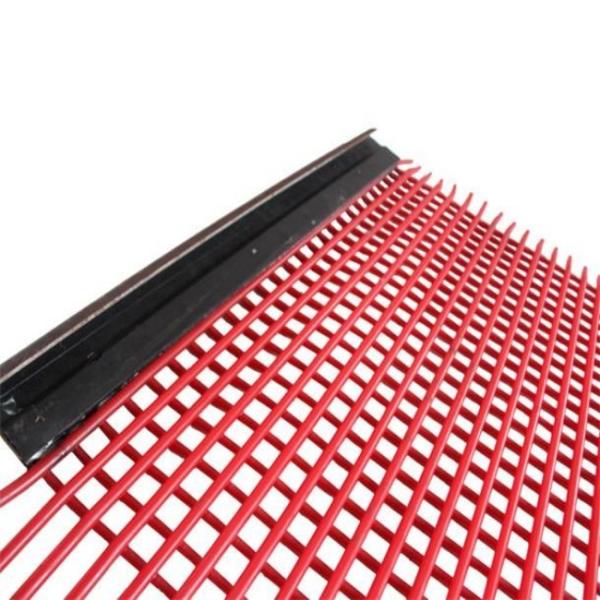 Quality Tufflex Screen Panel 8mm Aperture 2mm Wire for Wet Ore Processing for sale