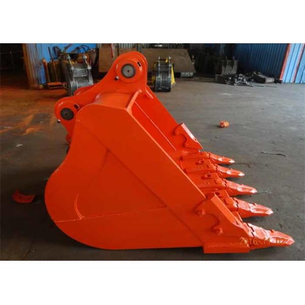 Hitachi Excavator Rock Bucket OEM 1200mm Width 1.1CBM Capacity