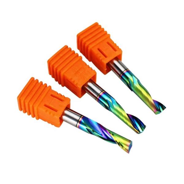 Manufacturer Aluminum Milling Cutter Solid Carbide Single Flute End Mill Cnc Tool Dlc Coating End Mill Aluminum CNC Tools