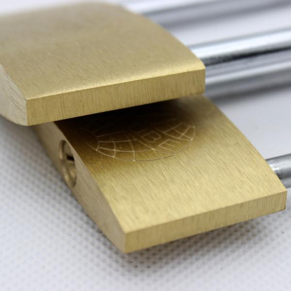 Antirust Practical Machining Brass Parts , Lock CNC Brass Components