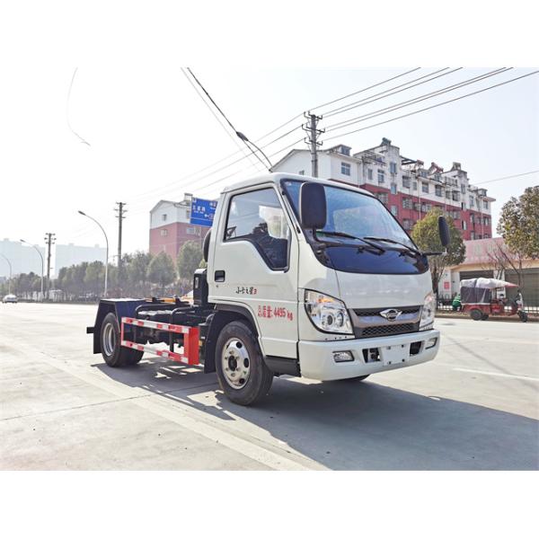 FORLAND 4x2 Garbage Compactor Trucks 5 Tons Euro 6 Emission Standard Manual Transmission