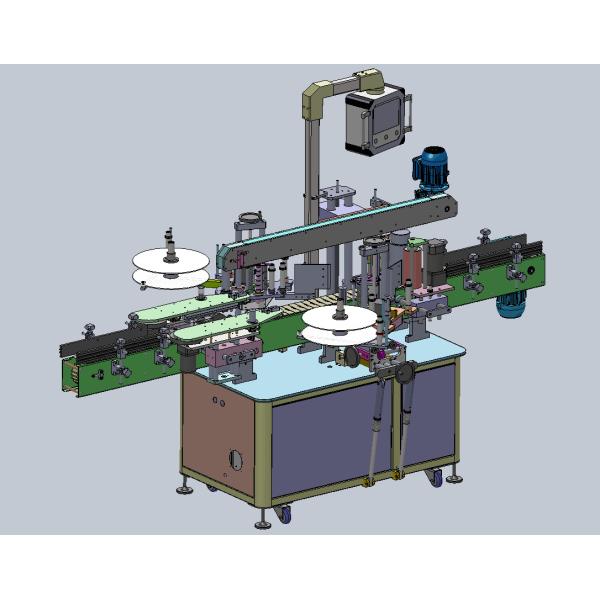 600KG Juice Honey Bottle Cap Labeling Machine For Dropper Bottle 220V