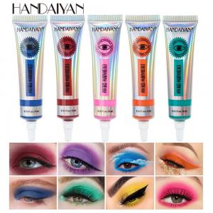 China Metallic Face Makeup Cosmetics 12 Colors Waterproof Makeup Eyeshadow on sale