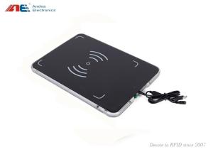 DC 12V 40cm Reading Range HF Library RFID Reader For Check In Check Out