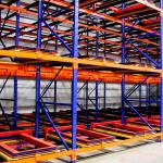 High Capacity Boltless Push Back Pallet Rack