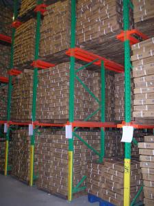 China Specialized Customized FIFO Pallet Flow Rack System With 1-3 Ton Capacity on sale