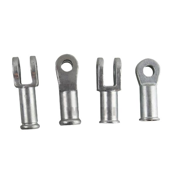 Y Type Ball Ends Forged Hardware Steel Clevis Anticorrosive Durable