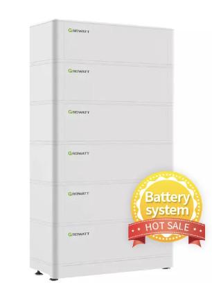Quality 7.68 Kwh To 25.6 Kwh Lithium Ion Solar Battery Bank LFP Growatt Ark Battery for sale