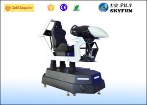 China Attractive 9D VR Racing Simulator Car Game Machine With Oculus Glasses on sale