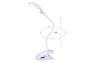 China Clip On Desk USB LED Table Lamp Flexible Goose Neck Eye Care 360 Degree Freely Rotating on sale