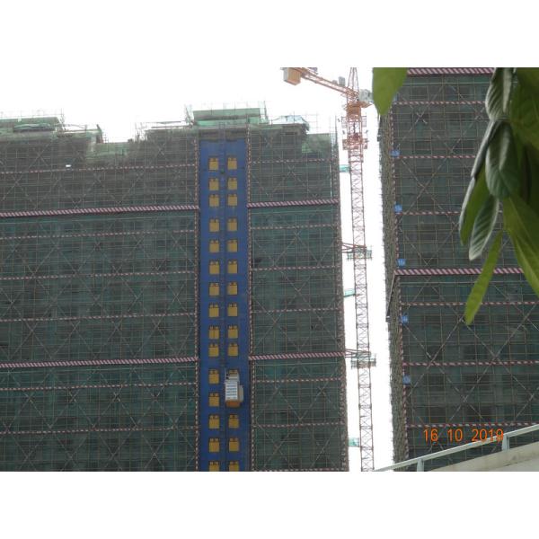 36 M / Min Rack & Pinion Building Site Hoist