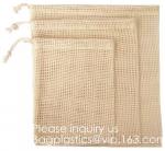 Portable/Reusable/Washable Cotton Mesh String Organic Organizer Shopping Handbag