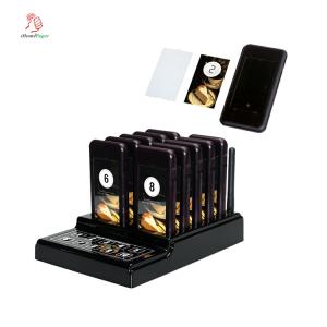 Best price long range frequency 433Mhz wireless queue management system for restaurant and cafe