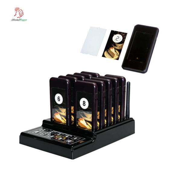 Quality Best price long range frequency 433Mhz wireless queue management system for restaurant and cafe for sale