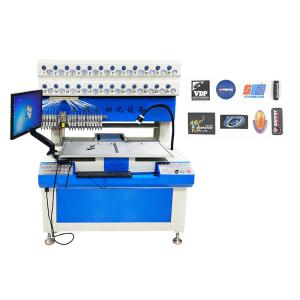 China 24 Colors Customized PVC Patches Rubber Dispensing Machine for Manufacturing Plant on sale