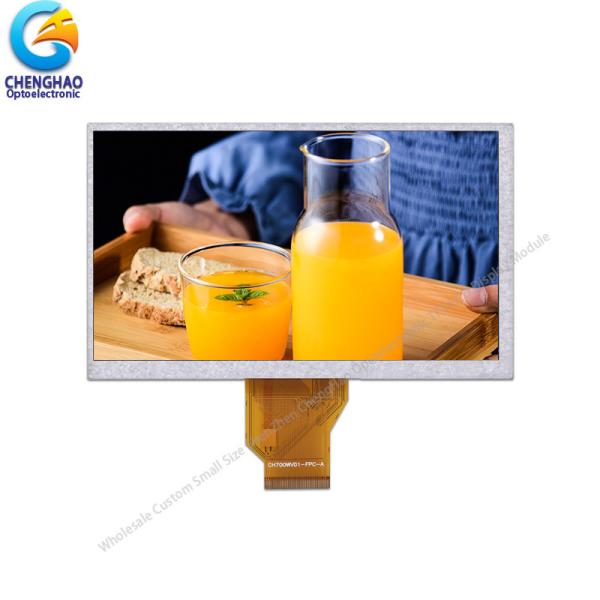 Quality 260 Cd/M2 7 Inch LCD Display Kit 800X480 Pixel 24 Bit RGB Interface for sale