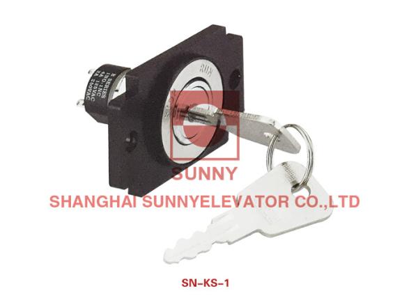 Quality Elevator door key locks / Push Button Reset Switch Electrical Lift Components for sale