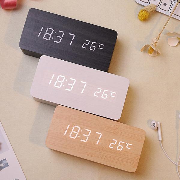 Quality Smart Mini FM Portable Clock Radio With LED Light Bluetooth Speaker for sale