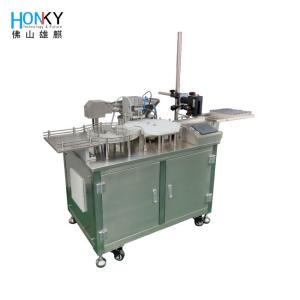 Wholesale Clean Bench Type Lab Using Liquid Vial Filling And Capping Machine With Ceramic Piston Pump For Frozen Dry Powder Filling from china suppliers