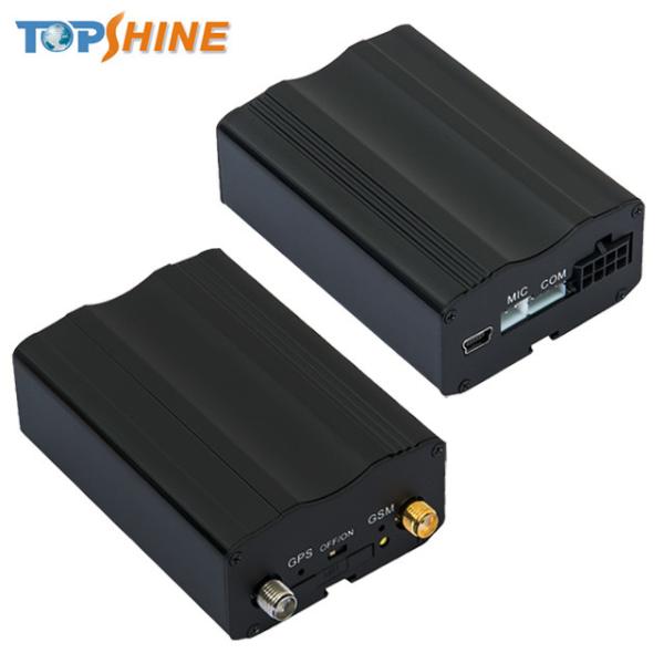 Quality Wiretapping Triggered Alarm GPS Vehicle Tracker With Microphone for sale