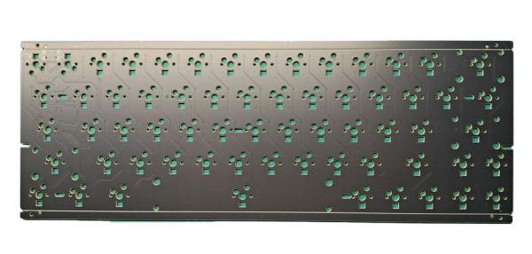Quality Highleap electronic Keyboard Layout Design Qmk Via Type C RGB 60% Mechanical Hotswap PCB Keyboard Board for sale