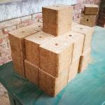 Double Head Compressed European Sawdust Pallet Block Machine