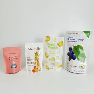 Wholesale Food Grade Small Plastic Dry Fruits Packaging Pouch Custom Printed from china suppliers