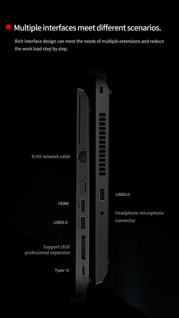 14" 1920x1080 IPS Intel N4120 Windows Linux Notebook Laptop