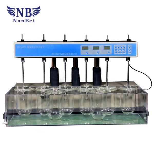 Quality RC-8D Tablet Test Machine 8 Vessels Dissolution Tester Temperature Range Ambient for sale