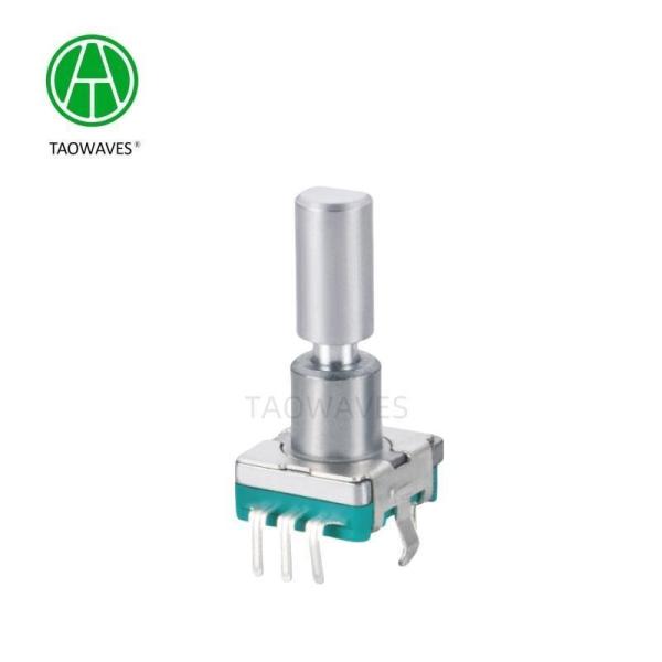 Quality Single Button Knob Reset Switch  11mm Rotary Encoder For Volume Control Car Audio for sale