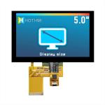 5.0-inch Color Capacitive Touch IPS TFT LCD/800x480 Full Viewing Angle TFT