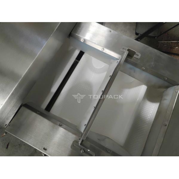 Candy Snack Peanut Grain Tea Chain Bucket Elevator T / C / Z Type Double Outlet For Food Machine