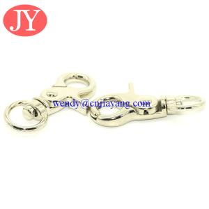 jiayang high shiny nickle color metal clasps lobster clasps snap hook