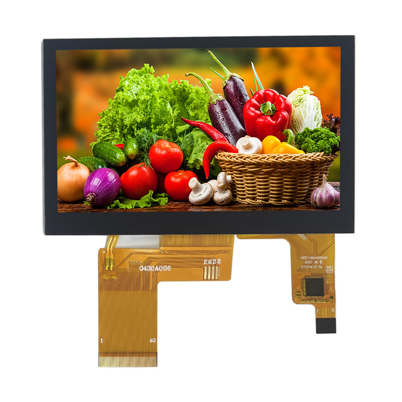 4.3inch 800x480 Ips Capacitive Touchscreen ST7262 350 Bright TFT Lcd Display Module