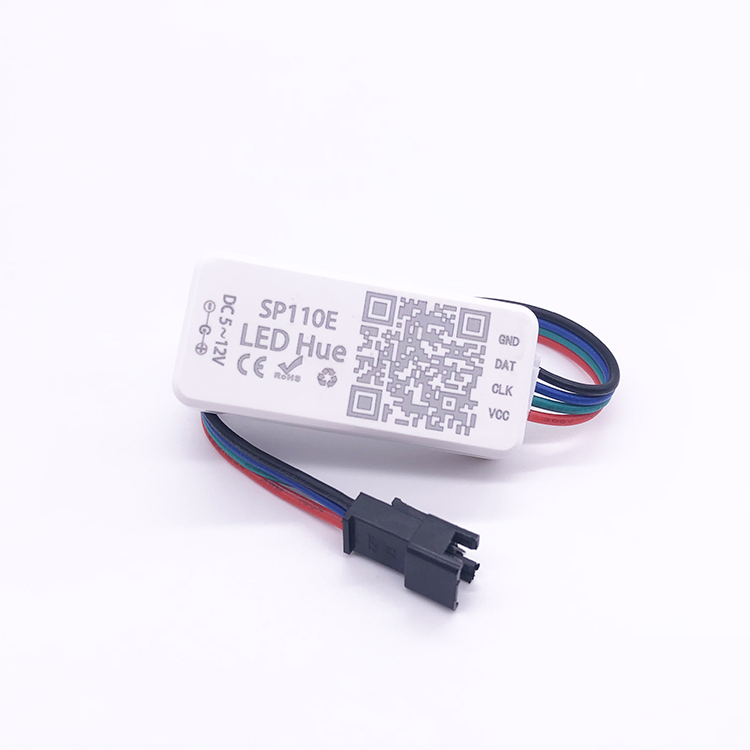 DC 12V Sp110e LED Controller Mini SPI With Phone Bluetooth App Control