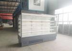 R404a Open Air Display Fridge With Sanyo Scroll Compressor