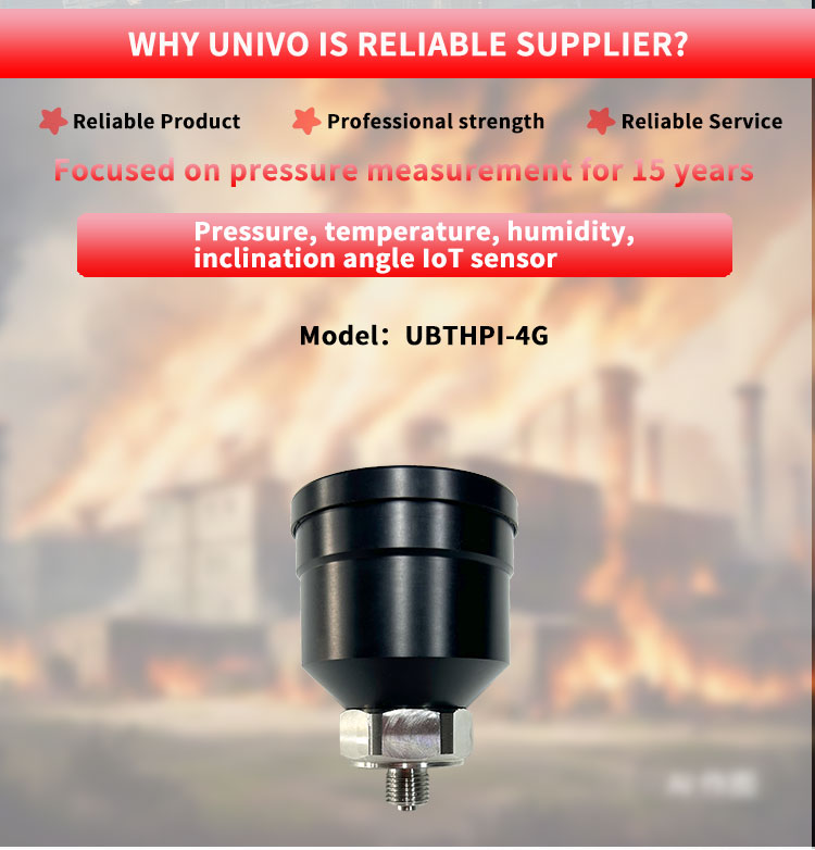 Customized UBTHPI-4G IoT Sensors On Connected Cloud Platform Pressure Temperature Humidity Angle measurement