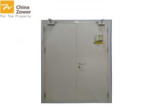 Wholesale 1 Hour Fire Rated Steel Double Door For Industrial Application/ Fire Safety Door from china suppliers