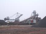 Bucket Wheel Stacker And Reclaimer System For Longitudinal Stockyard