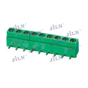 Wholesale Green Color 5.0 mm Screw Terminal Blocks Female Right Angle for PCB from china suppliers