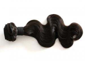 China Double Weft Brazilian Body Wave Hair 20 Inches Can Be Dyed Any Color And Ironed on sale