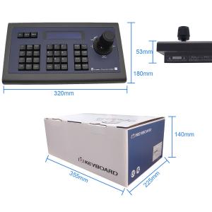 Wholesale PelcoD PelcoP VISCA PTZ Keyboard Controller 3D Joystick from china suppliers