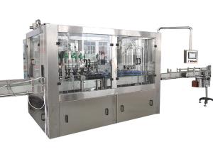 Wholesale SUS304 2000BPH Cider Filling Machine With Rotary Rinser from china suppliers