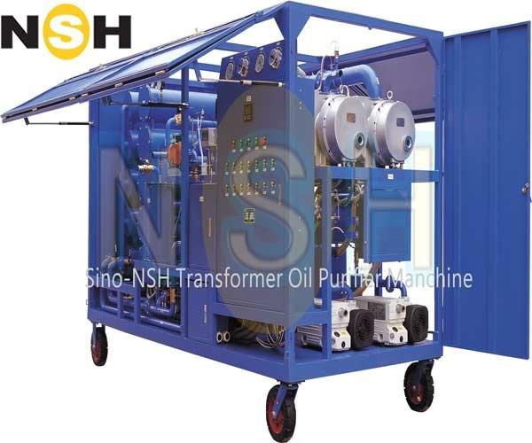 Quality 18000LPH Transformer Oil Regeneration Machine With Trailer for sale