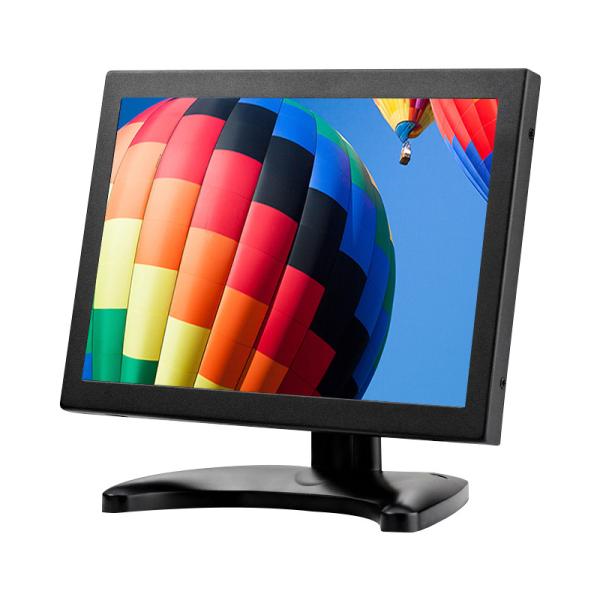 Quality Polcd Metal Case 10 Inch Industrial LCD Monitor Multi Function Embedded Touch Screen for sale
